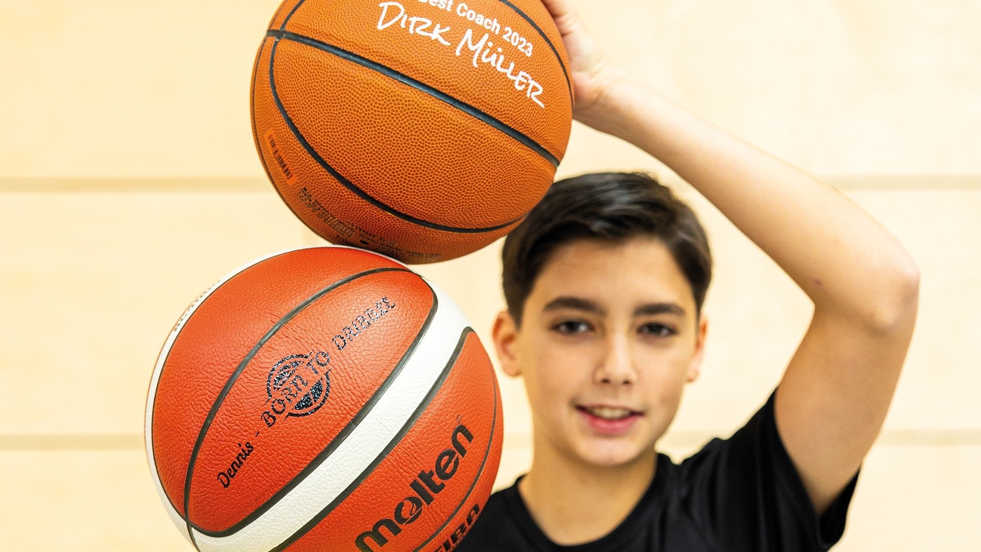 Personalisierter Basketball: Mit Logo, Name oder Nummer | molten                