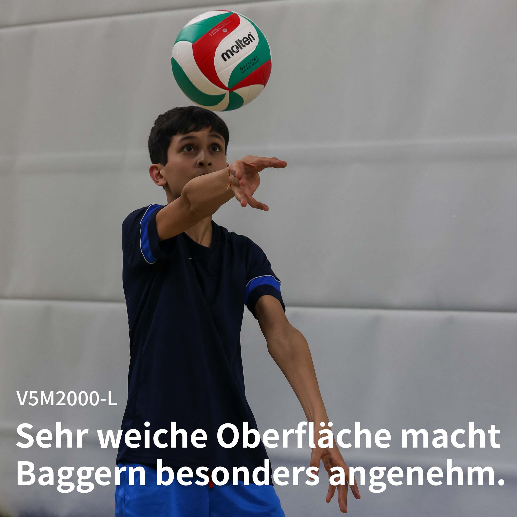 Volleyball Leichtball Gr. 5 | V5M2000-L
